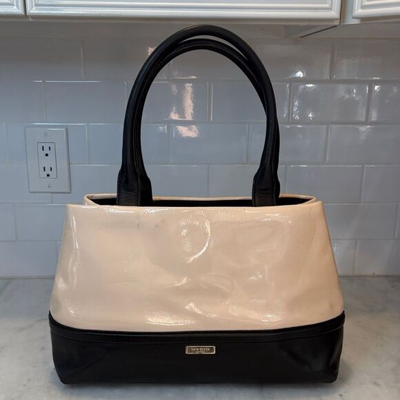 Kate Spade Bag Purse Handbag Leather Chelsea Street Gigi Patent Satchel Tote Bag - Picture 4 of 16